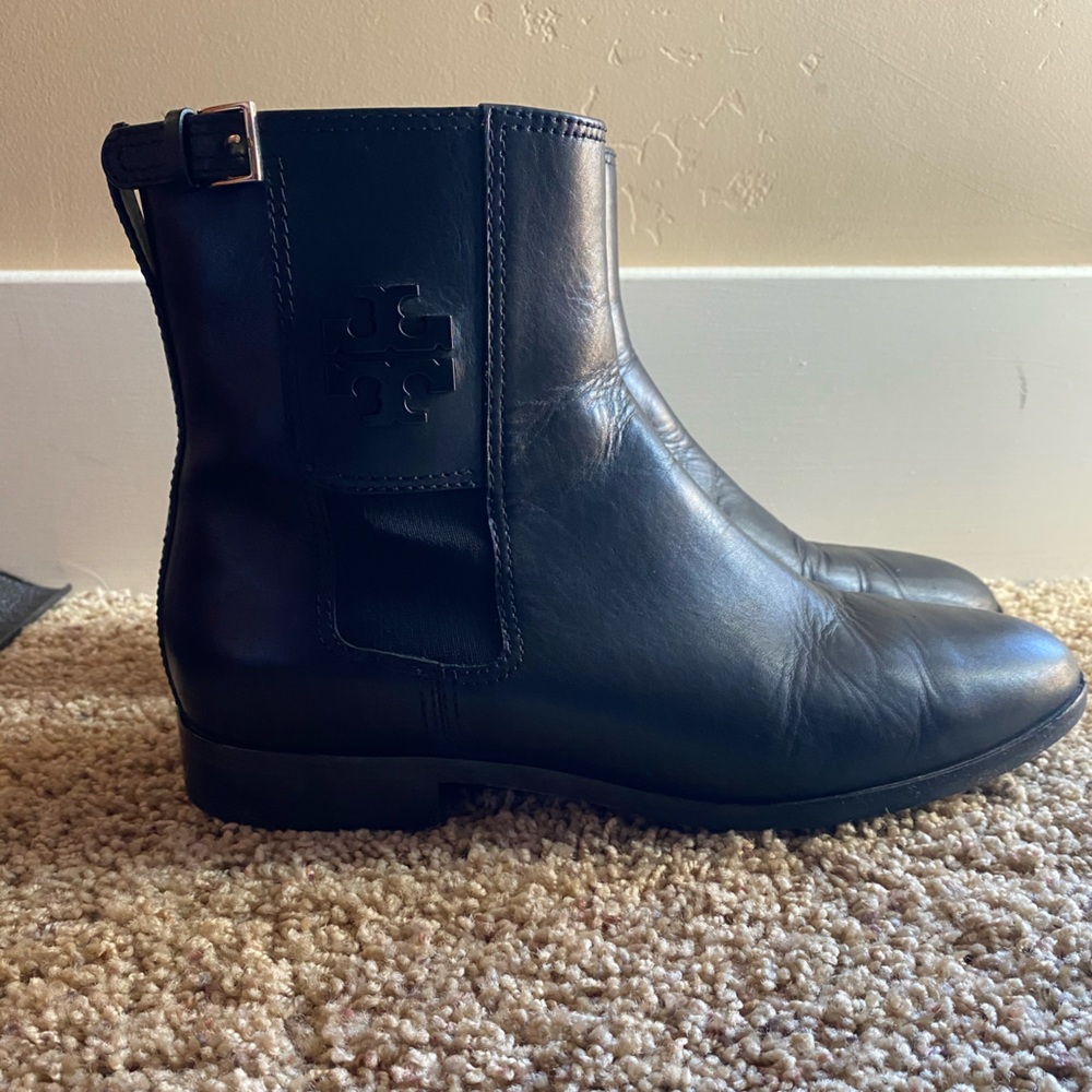 Tory Burch Wyatt Mid Calf Bootie size 9.5M